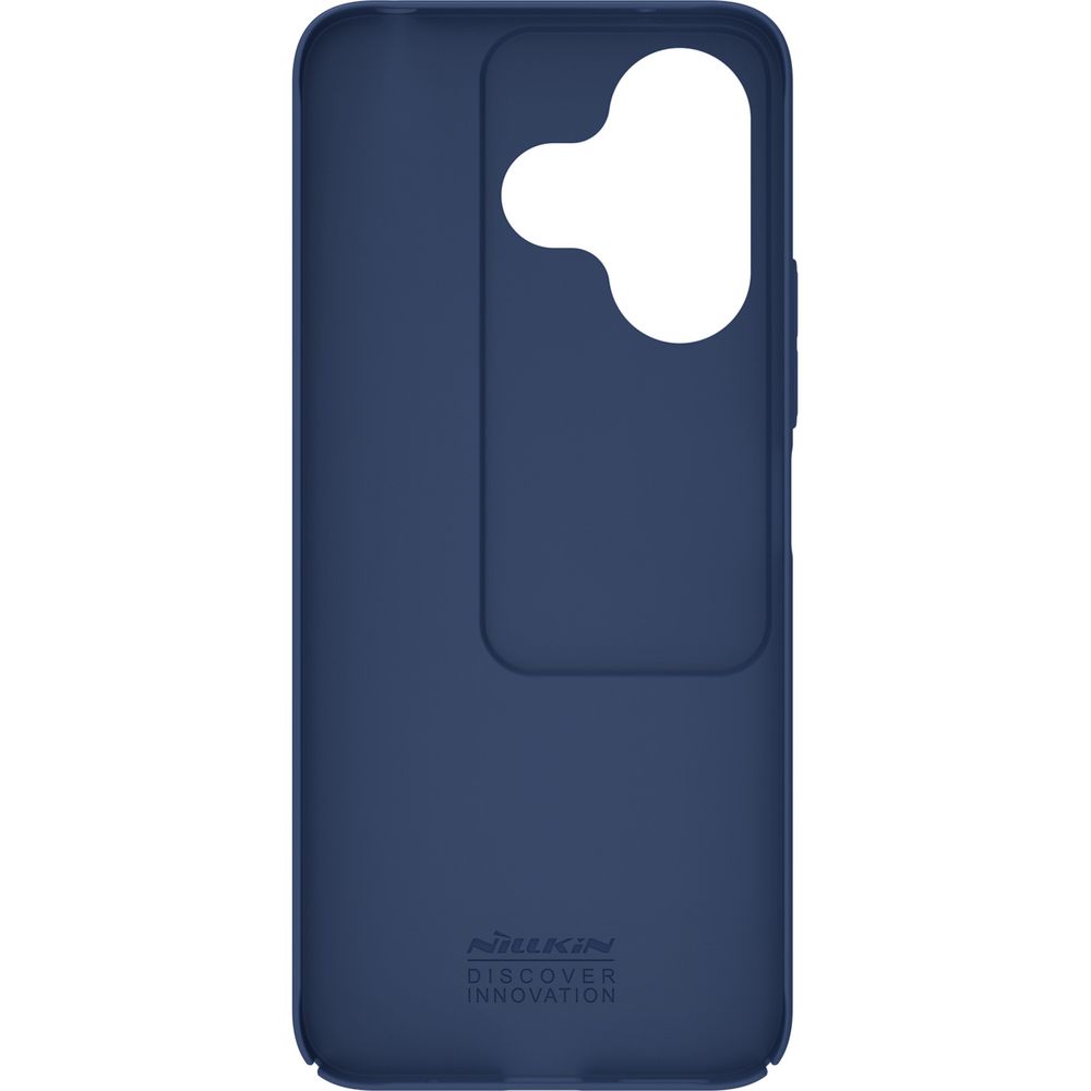 Etui z ochroną aparatu Nillkin CamShield Pro do Redmi Note 13 4G, Redmi Note 13R 5G, Xiaomi Pocophone M6 4G, granatowe